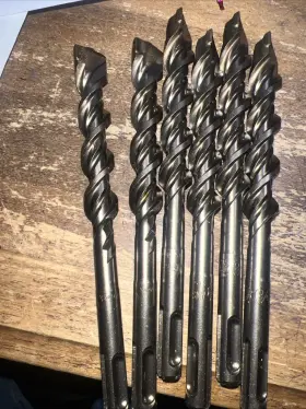 Joran 011398202716 5/8 Inch X 6 Hammer Masonry Drill Bits - Danish Import Lot Of Pcs