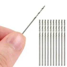 Joyhey 783919284623 20 Pcs 1.0 Mm Hss Micro Twist Drill Bit Mini High Speed Steel For Wood