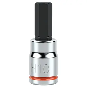 5399 Ju Jian Tec 3/8 Inch Drive Hex Bit Socket H10 Full Polished Premium