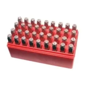K Tool International 769622734006 Stamp Set Letters And Numbers 3/16 Inch