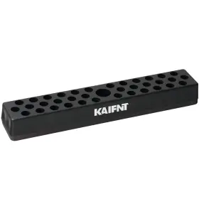37ho Kaifnt 840052807024 K702 Hex Bit Organizer With Magnetic Base 1/4inch And Adapter Black