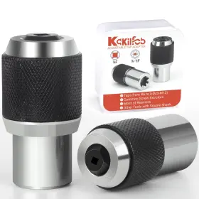 Xy003 Kakilfob 2-piece Ratcheting Tap Socket Set With Adjustable Jaws 3/8 Drive Ta