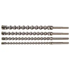 Kateya 744759477323 Carbide Tipped Sds Max Masonry Drill Bit Set 4-piece