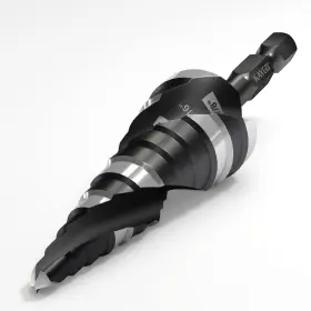 Kaygo 975045667959 M35 Step Drill Bit For Metal 3/16 To 7/8 Inch Bits Stainless Stee