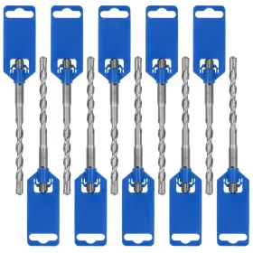Khcraft 607376338838 Sds-plus Rotary Hammer Drill Bits 3/8 Inch X 6 10-piece Rock Carbi
