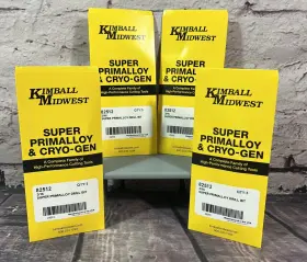 82512 Kimball Midwest Lot Of 4 - 3 Pack 3/16 Super Primalloy Drill Bits