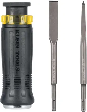 32753sd Klein Tools 092644329432 Sds Demolition Screwdriver Flat Chisel And Bull Point Tips