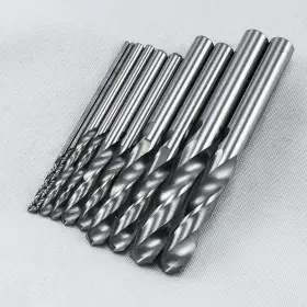 Klot 309272827712 Industrial Grade 10pcs Set Of Solid Carbide Drill Bit 1mm-10mm Each Size