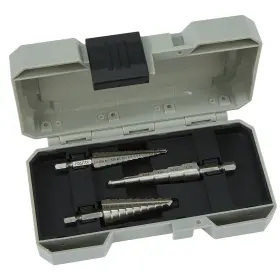 4986655 Klutch 3-pc. Step Drill Bit Set
