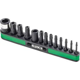 5258094 Klutch 13-pc. Tamper-resistant Impact Star Bit Set