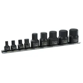 5805983 Klutch 9-pc. Metric Stubby Impact Hex Bit Set