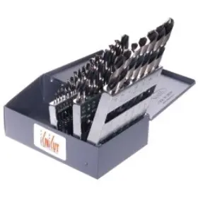 Knkut 843724000372 29 Piece Jobber Length Drill Bit Set 1/16 Inch -1/2 By 64ths 3/8 Reduce