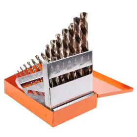 879849 Knkut 15 Piece Left Hand Jobber Length Drill Bit Set 1/16 Inch -1/2 By 32nds 15kk6