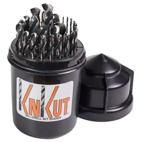 Knk29kk5db Knkut 29 Piece Drill Buddy Jobber Length Bit Set 1/16 -1/2 By 64ths