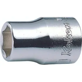 3400m-20 Ko-ken 3/8 Sq. Dr. Socket 20mm 6 Point Length 31mm Silver