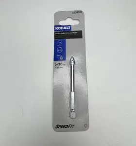 3209749 Kobalt 5/16 Inch Double Bladed Glass And Tile Bit