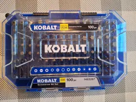 Mo1467 Kobalt Impact Screwdriver Bit Set 100 - Piece