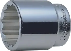 6405m-33 Koken Usa Ko Ken 6405m 33 3/4 Sq Dr Socket 33mm 12 Point Length 57mm