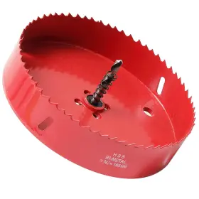 Kwesor 313052959975 Hole Saw 6 1/8 Inch 30 Mm Cutting Depth Hss Bi-metal For Wood