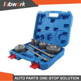 Tl38715q Labwork 9 Pcs Concrete Hole Saw Kit Masonry 30 40 65 80 100 Mm