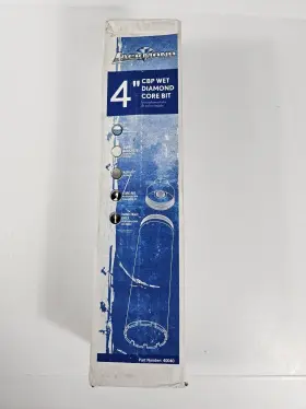 40040 Lackmond 4 Inch Cbp Wet Concrete Diamond Core Drill Bit New In Box