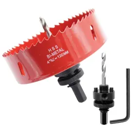 Laiwei 796917903953 80mm Hole Saw Drill Bit Heavy Duty Mandrel Cutter For Drilling Wo