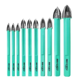 Le2-ob-l01 Lekomesh Masonry Concrete Drill Bits - 10pcs 5 3 6 8 2 10 12mm Carbide