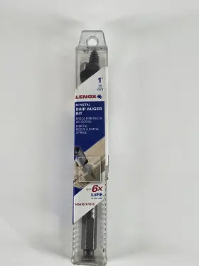 1456107a1616 Lenox Bi-metal Ship Auger Bit 1 Inch 25mm Part#