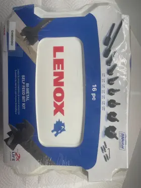 Gnm00002 Lenox 16 Piece Bi-metal Self Feed Bit Kit