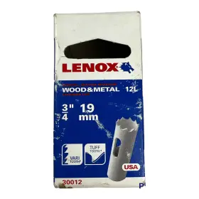 T30012-12l Lenox Bi Wood And Metal Holesaw 3/4 Inch 19mm 12l Len30012