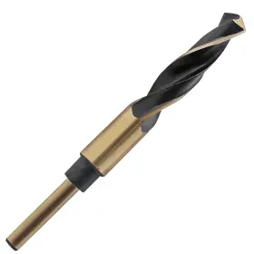 Lifcratms 445047233203 5/8 Inch Reduced Shank Drill Bit With 1/2 Black And Gold Oxide Finish 115 D