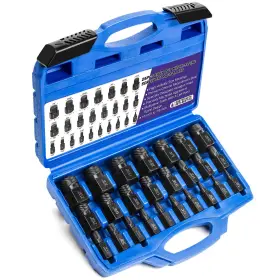 Llndei 768420314571 25-piece Screw Extractor Set Hex Head Bolt Remover 1 8 In - 7