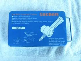 Ln-005 Lnchett Double Head Cutter / Sheet Metal Nibbler Tool Ln005