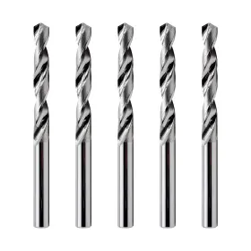 Lu&mn 761330616377 Solid Carbide Jobber Drill Bits With Straight Shank And 118 5/16 Inch
