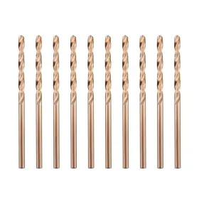 Hssm35 Lu&mn 5/32 Inch M35 Cobalt Hss Jobber Length Twist Drill Bit With Straight Shank Heavy