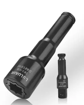 Nrhd4 Luluair Lineman Socket 4-in-1 Impact Set 4 Size Square Drive 3