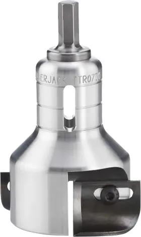 Ttr0750 Lumberjack Tools 3/4 Inch Pro Log Tenon Cutter Silver