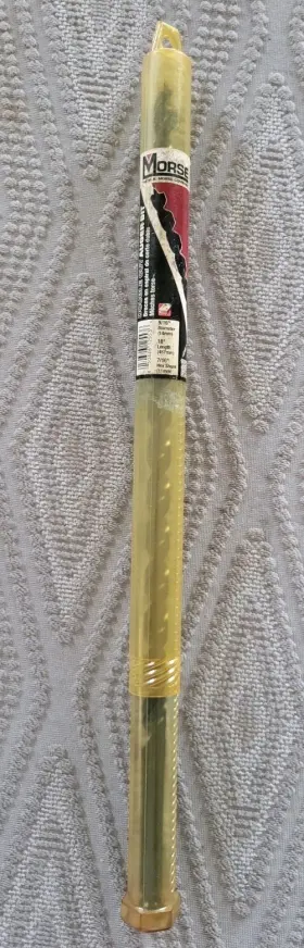 Wsab180562 M.k. Morse 9/16 Inch X 18 Long Double Cut Auger Drill Bit 7/16 Qc Shank