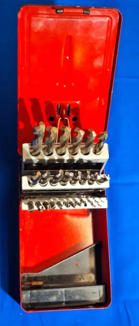 6338d5 Mac Tools 29 Piece Cobalt Drill Bit Set With Index Missing 1