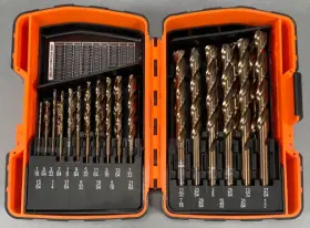 6338dsb-o Mac Tools 29-piece Cobalt-grade Steel Drill Bit Set Orange Case