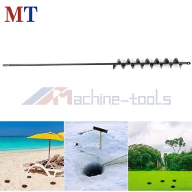 Mt4203023 Machine-tools 32 Inch X2 For 3/8 Hex Drive Drill Extended Auger Bit Earth Plante Tool