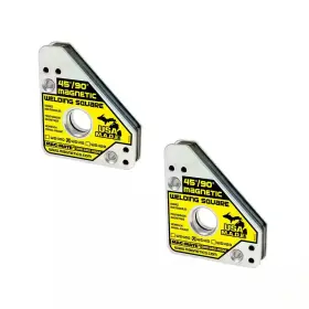 Mag-mate 445028248257 Mid-size Covered Magnetic Square 2-pack