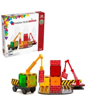 11115703250001 Magna-tiles Builder 32pc Set Ns