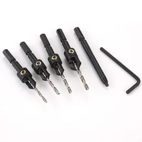 93052 Make It Snappy Tools 4-piece Countersinking Drill Set Compatible With Festool Centrotec Chucks