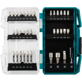 Makita 744110477757 Impact Xps Alloy Steel Rated Screwdriver Drill Bit Set 35-piece