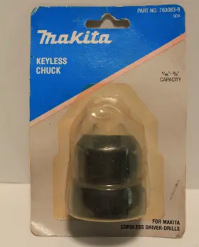 763083-8 Makita Keyless Chuck 1/16-3/8 Inch Capacity For Cordless Drills