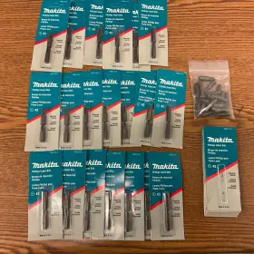 784213-a-2 Makita Lot Of 60 #3 Phillips Insert Driver Bits Bulk Brand New Free Shipping