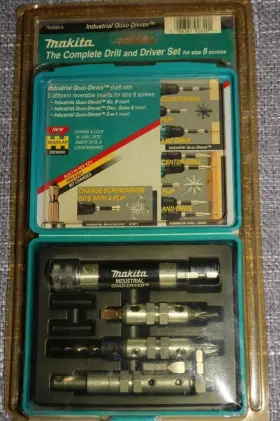 784858-a Makita Vintage 90s Industrial Quad-driver Drill And Driver Set New