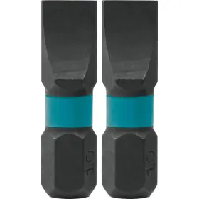 A-96637 Makita Impactx 10 Slotted 1 Insert Bit 2 Pack