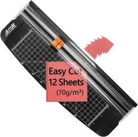 A-98348 Makita Paper Cutter Trimmer 12in A4 A5 Craft Tool Hidden Blade Safe Portable Non-slip